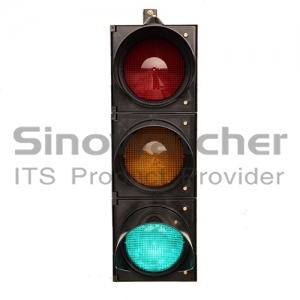 Semaforo vehicular 200mm LED de Apariencia Incandescente modelo JD200-3-35-8A