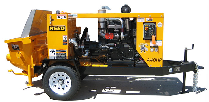 Bomba de Concreto REED Rockmaster A40HP