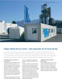 Concepto de Safety Service Center Dräger