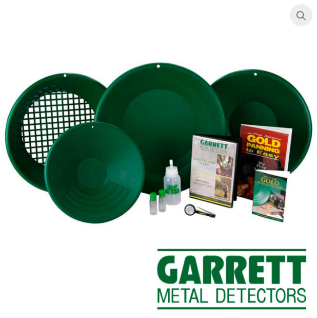 DELUXE GOLD PAN KIT - LAVADERO DE ORO GARRETT