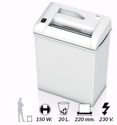DESTRUCTORA PERSONAL IDEAL 2220 Tiras 4mm