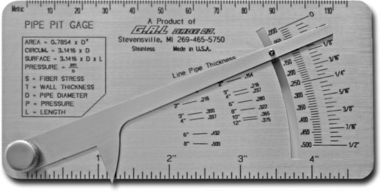MEDIDOR DE PICADURAS DE CORROSIÓN GAL GAGE CAT-17