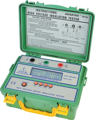 MEGOHMETRO DIGITAL DE ALTO VOLTAJE 10KV - 600 GΩ SEW 4104IN