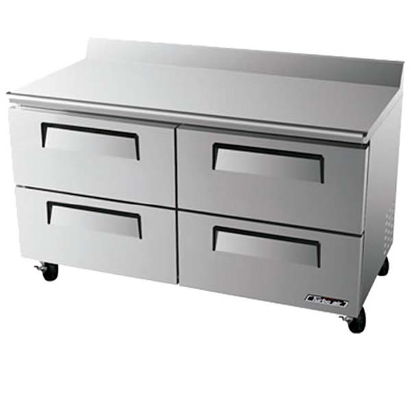 Mesa de trabajo refrigerada mural Turbo Air - TWR-60SD-D4