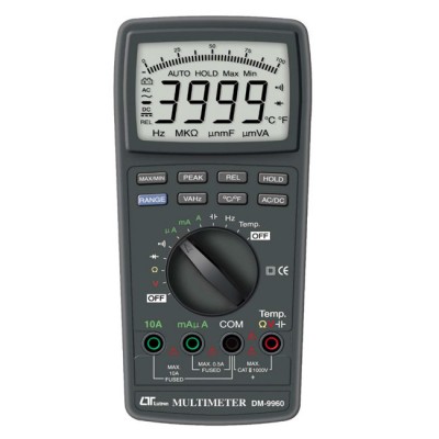 MULTÍMETRO DIGITAL MULTIFUNCIÓN CAT III 1000 V LUTRON DM-9960