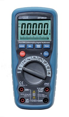 MULTÍMETRO DIGITAL TRUE RMS CEM DT-9919