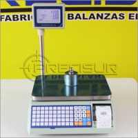 BALANZA ELECTRÓNICA ETIQUETADORA EXCELL TP