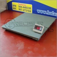 BALANZA ELECTRÓNICA TIPO RAMPA 01 PANTALLAS YOHUA