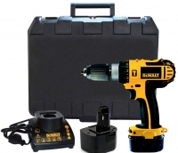 Combo Taladro Inalambrico DEWALT DC745 + Maleta, Cargador y 2 Baterías