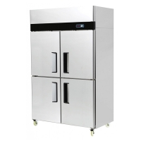 Freezer 4 puertas Acero Inox. VENTUS VF4PS-1000