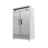 Freezer Acero Inox. 2 puertas acero inox. VENTUS VF2PS-1400