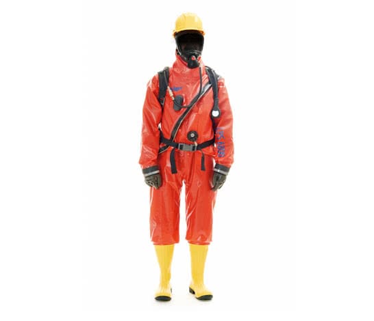 Traje de proteccion quimica Dräger CPS 6800