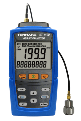 VIBRÓMETRO DIGITAL TENMARS ST-140